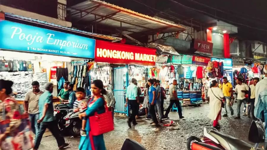 Hong Kong market, Siliguri