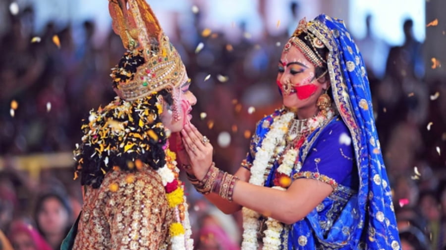 Radha Krishna Holi Re-enactments