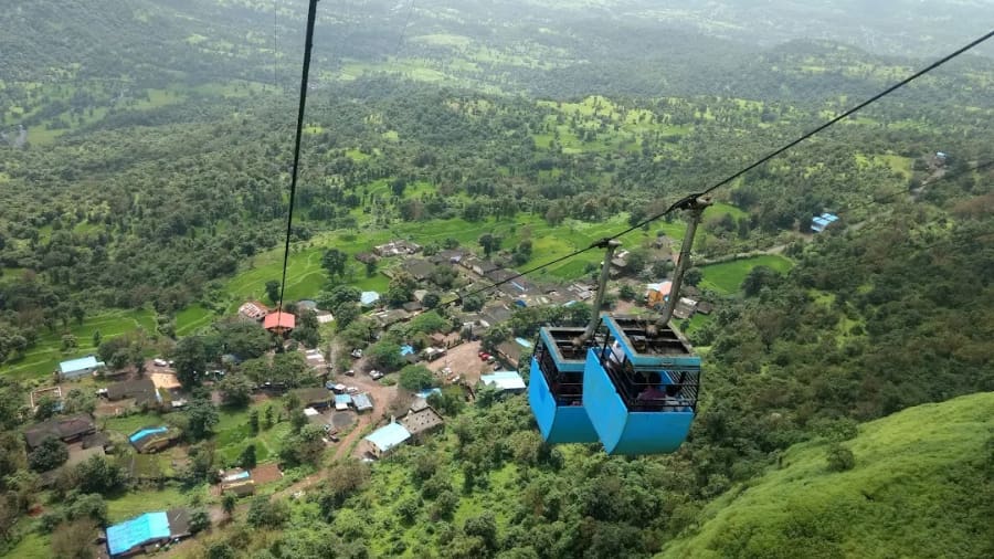 10. Lonavala Tiger Point Ropeway (Maharashtra)