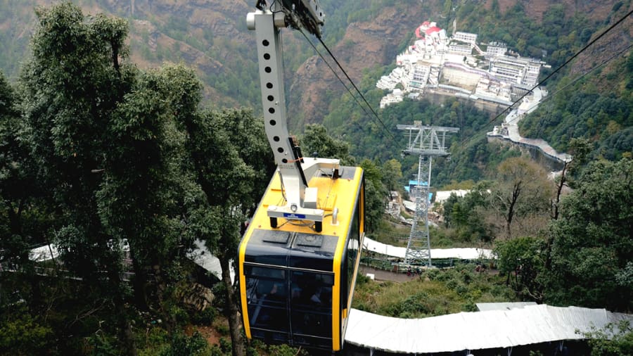 3. Vaishno Devi Ropeway (Jammu & Kashmir)