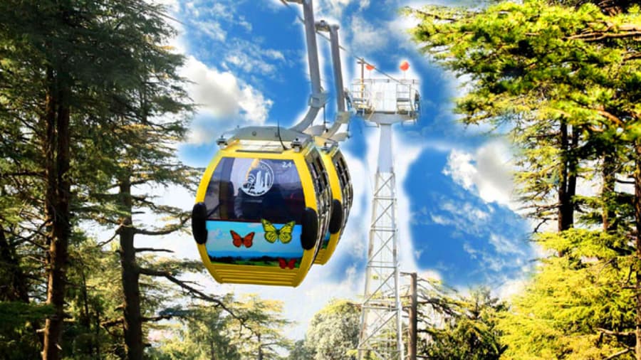 4. Shimla Jakhu Ropeway (Himachal Pradesh)