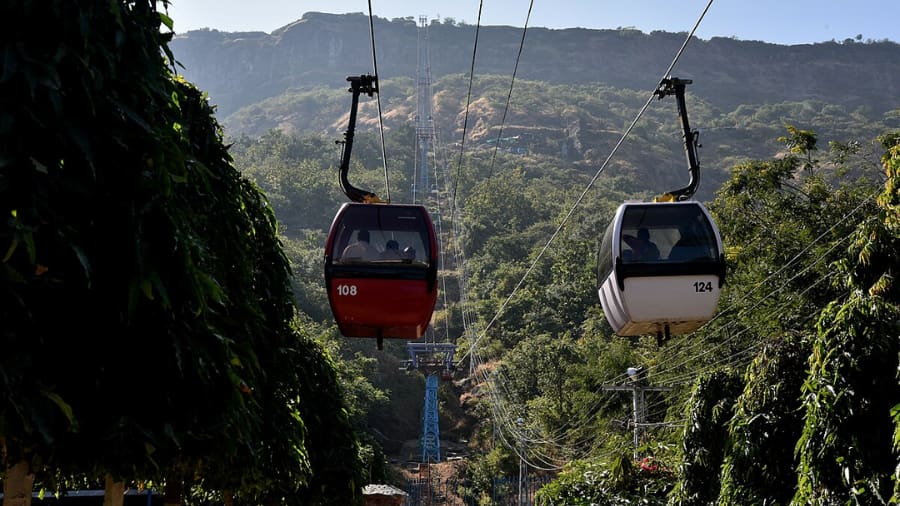 6. Pavagadh Ropeway (Gujarat)