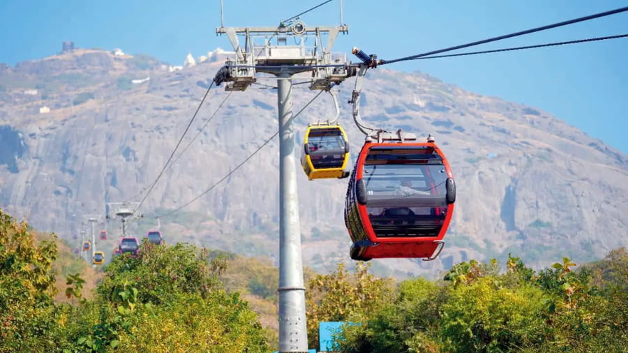 7. Girnar Ropeway (Gujarat)