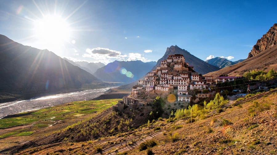 Overview of Spiti Valley