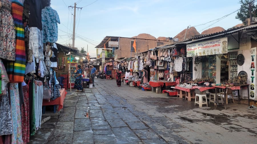Hampi Bazaar – A Walk Through an Ancient Marketplace