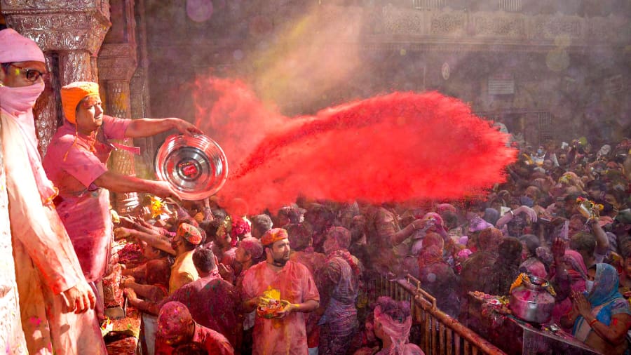 Beyond the Gulal Many Shades of Mathura Vrindavan Holi