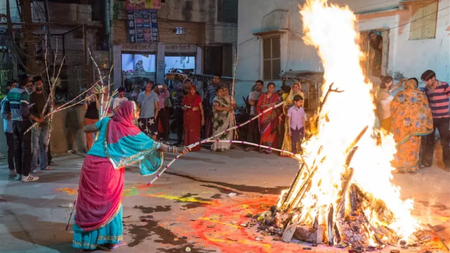 Rituals and Transitions of Holika Dahan