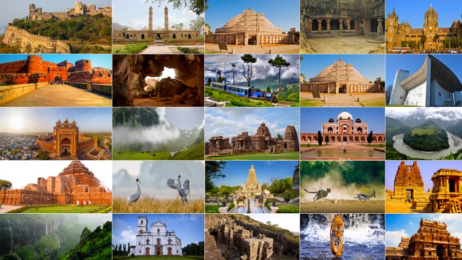 Top 19 UNESCO World Heritage Sites of India