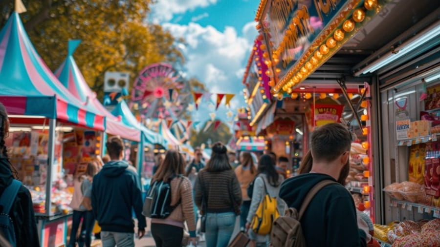 Food and Local Shopping at the Fair