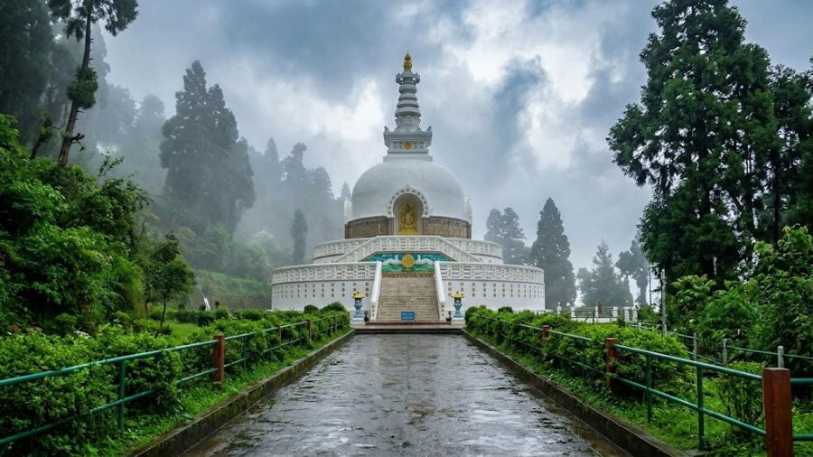 Japanese Peace Pagoda (Shanti Stupa)
