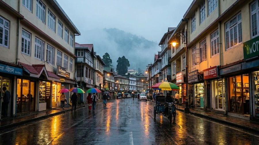 Mall Road and Chowrasta