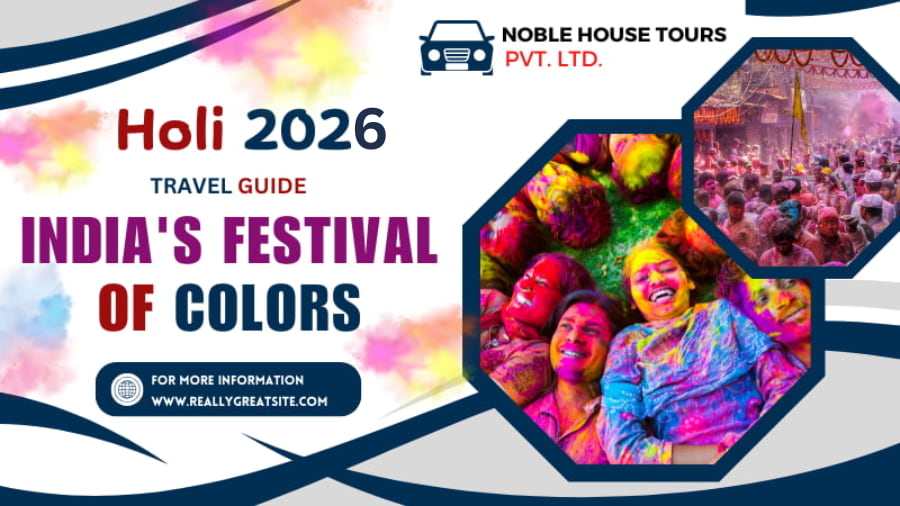 Holi 2026 Travel Guide – India’s Festival of Colors