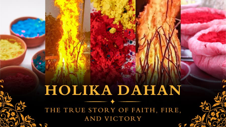 Holika Dahan The True Story of Faith, Fire, and Victory