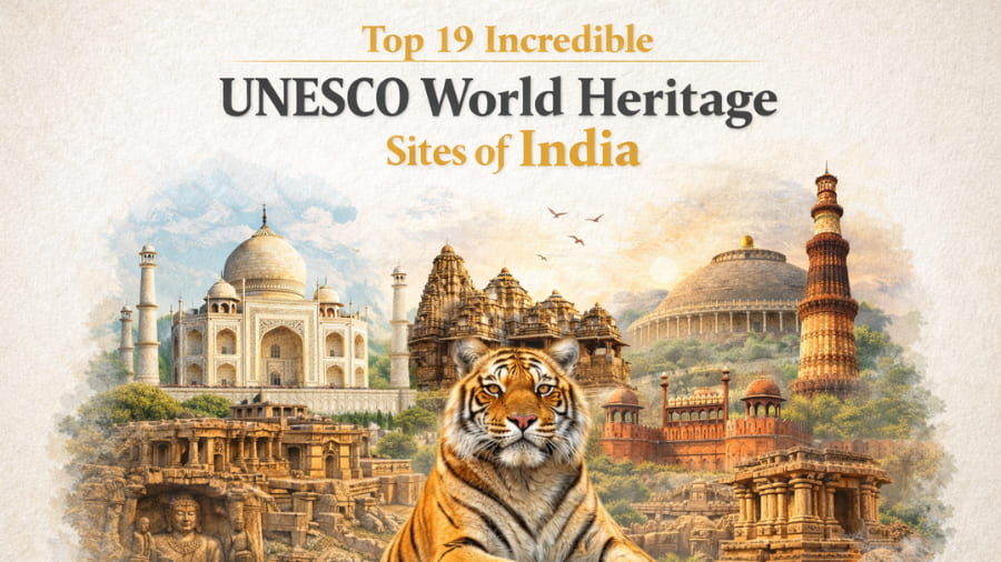 Top 19 Incredible UNESCO World Heritage Sites of India